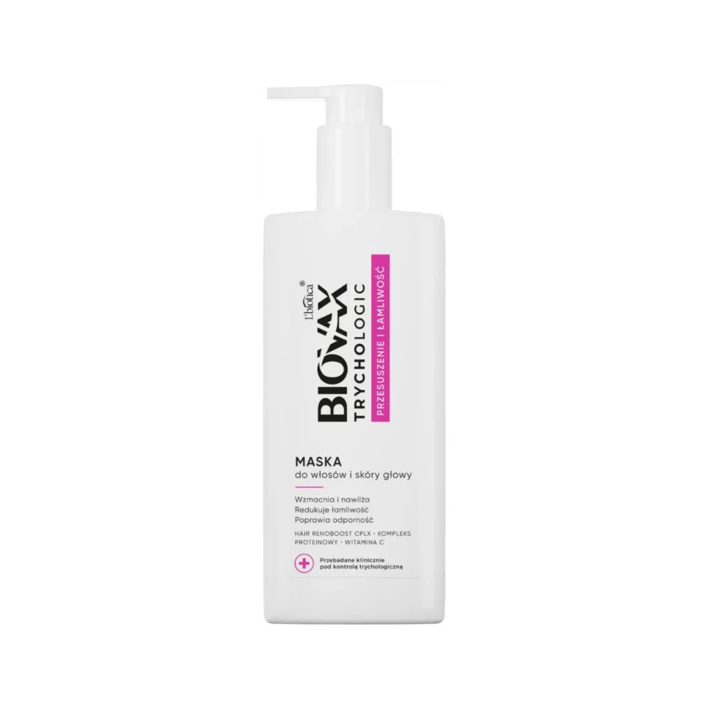L'biotica Biovax Trychologic Dryness & Brittleness – Hair and Scalp Mask – 200 ml