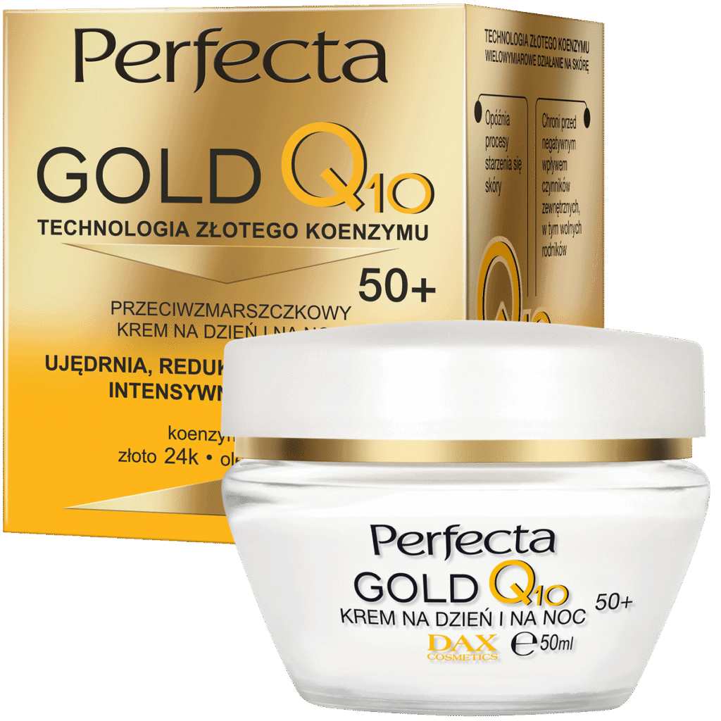 Perfecta – Gold Q10 – Anti-Wrinkle Day & Night Cream 50+ – 50 ml