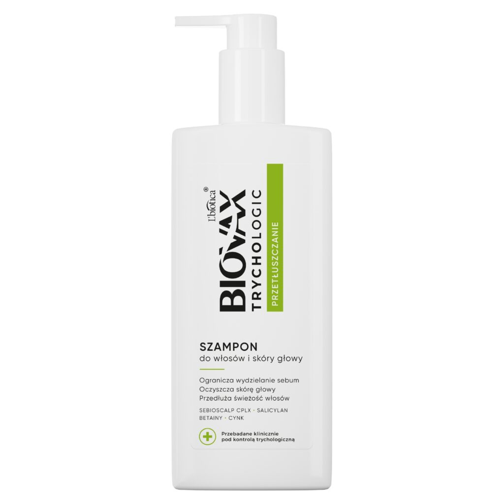 L'biotica Biovax Trychologic Oily Hair & Scalp Shampoo – 200 ml
