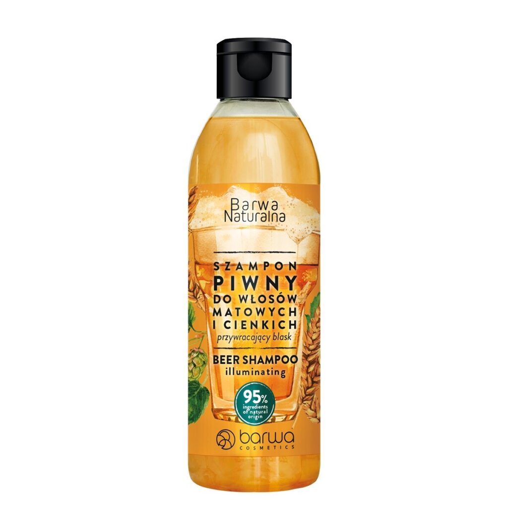 Barwa Naturalna – Beer Shampoo for Dull and Thin Hair – Restores Shine – 300ml