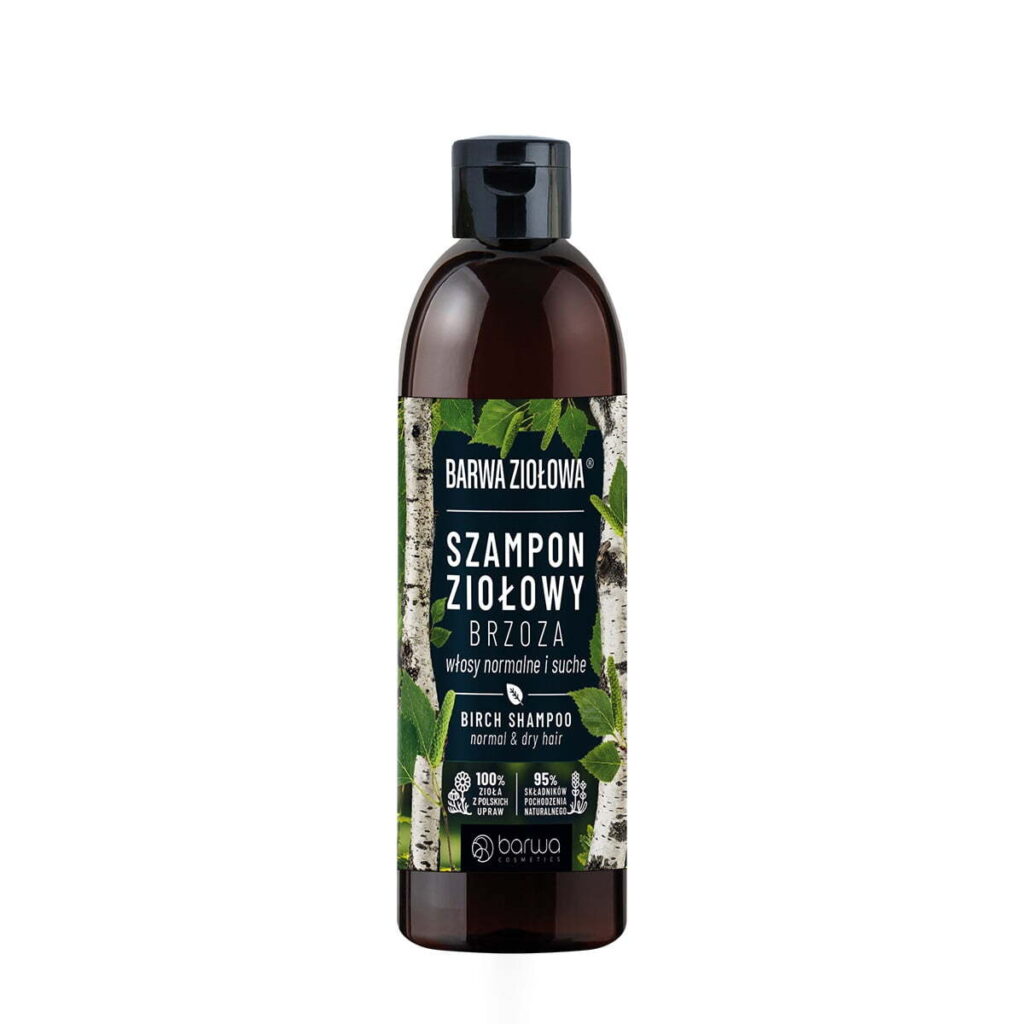 Barwa Ziołowa – Herbal Birch Shampoo for Normal and Dry Hair – 250ml