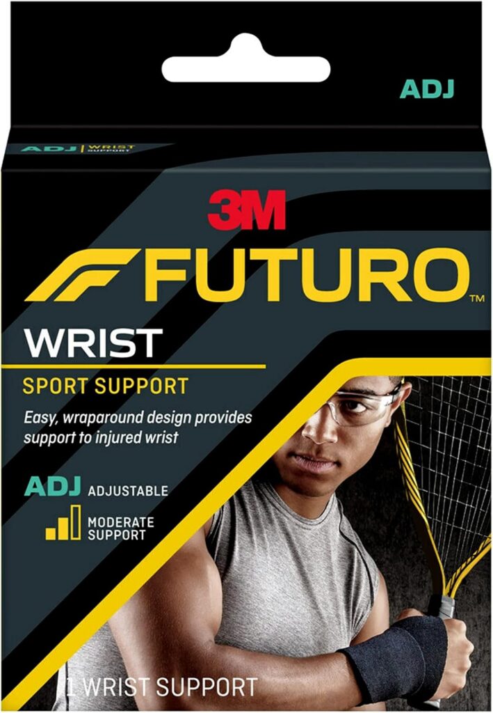 Futuro Sport Wrist Support – Adjustable Compression Wrist Brace