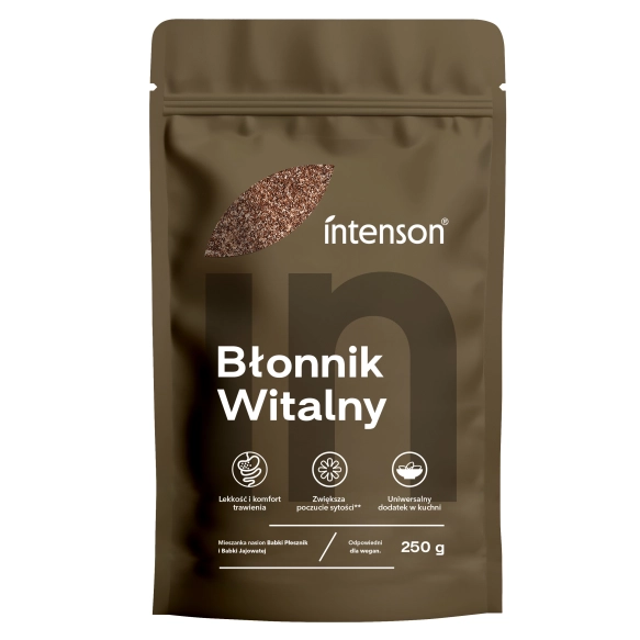 Intenson Vital Fiber Seed Mix – Natural Psyllium Fiber for Digestive Regularity & Daily Wellness – 250 g