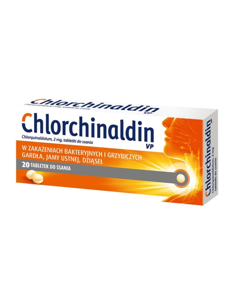 Chlorchinaldin VP 2 mg – 20 Lozenges