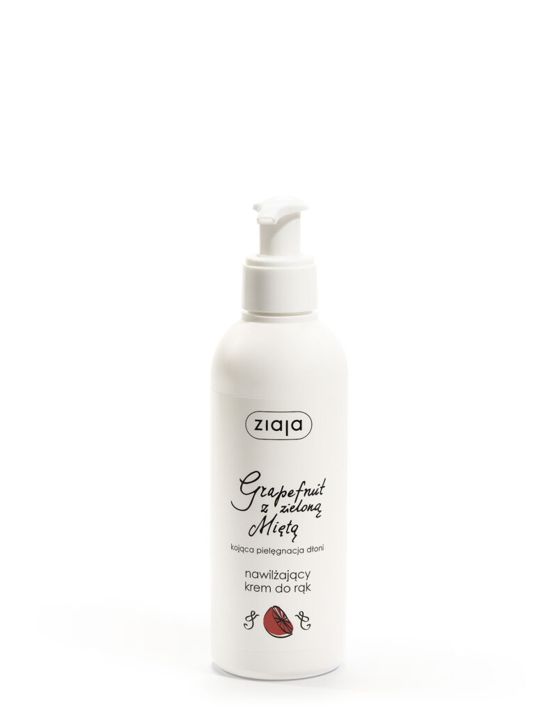 Ziaja – Grapefruit & Green Mint Moisturising Hand Cream – 200 ml
