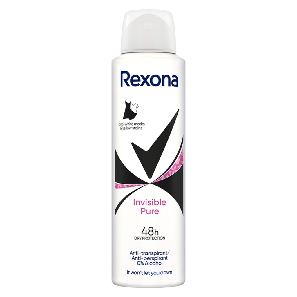 Rexona MotionSense Invisible Pure 48H Anti-Perspirant – 150 ml