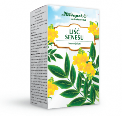 Herbapol Senna Leaf – 25 tea bags