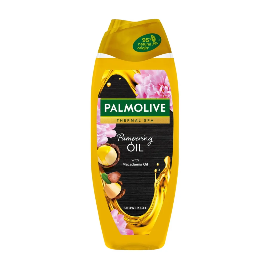 Palmolive Thermal Spa – Pampering Oil with Macadamia Oil Shower Gel – 500ml