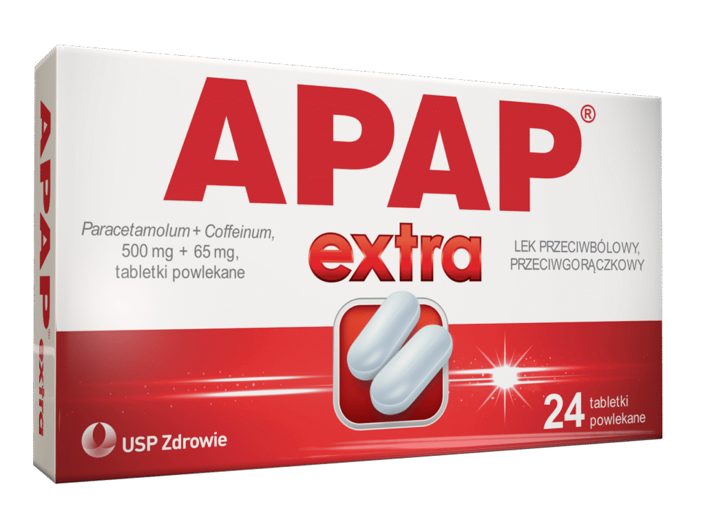 APAP Extra – 24 Coated Tablets