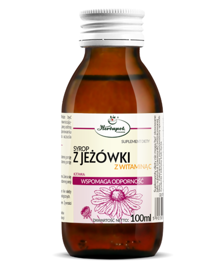 Herbapol Echinacea Syrup with Vitamin C – 100 ml