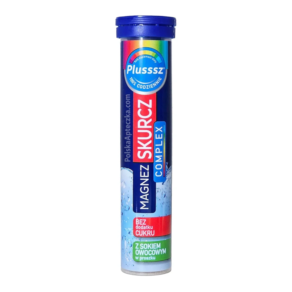 Plusssz – Magnesium Cramp Complex – 20 Effervescent Tablets