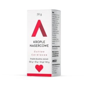 Heart Drops – Hawthorn, Lemon Balm, Valerian & Motherwort Herbal Drops – 30 g