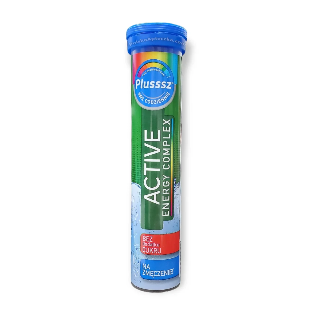 Plusssz – Active Energy Complex – 20 Effervescent Tablets