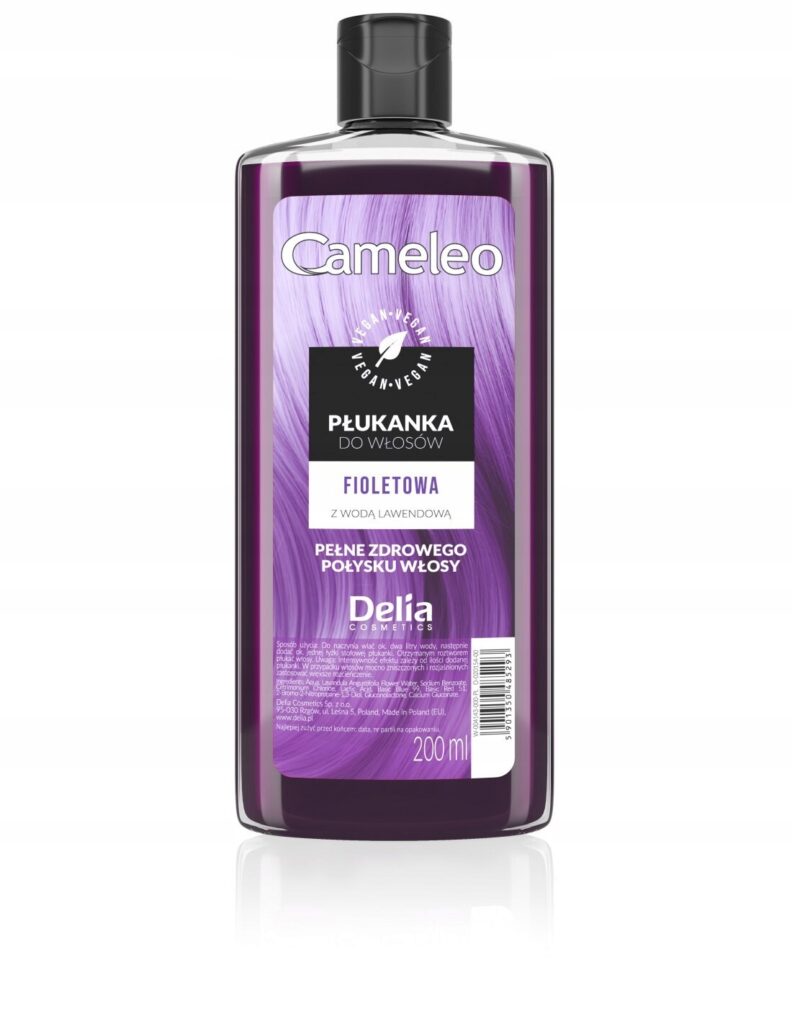 Delia Cosmetics - Cameleo Violet Hair Rinse - 200 mL 