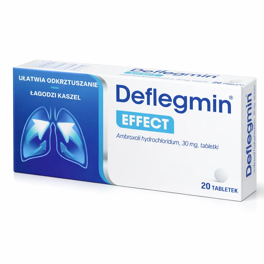 Deflegmin 30 mg – Targeted Ambroxol Mucolytic Tablets for Wet Cough – 20 Tablets