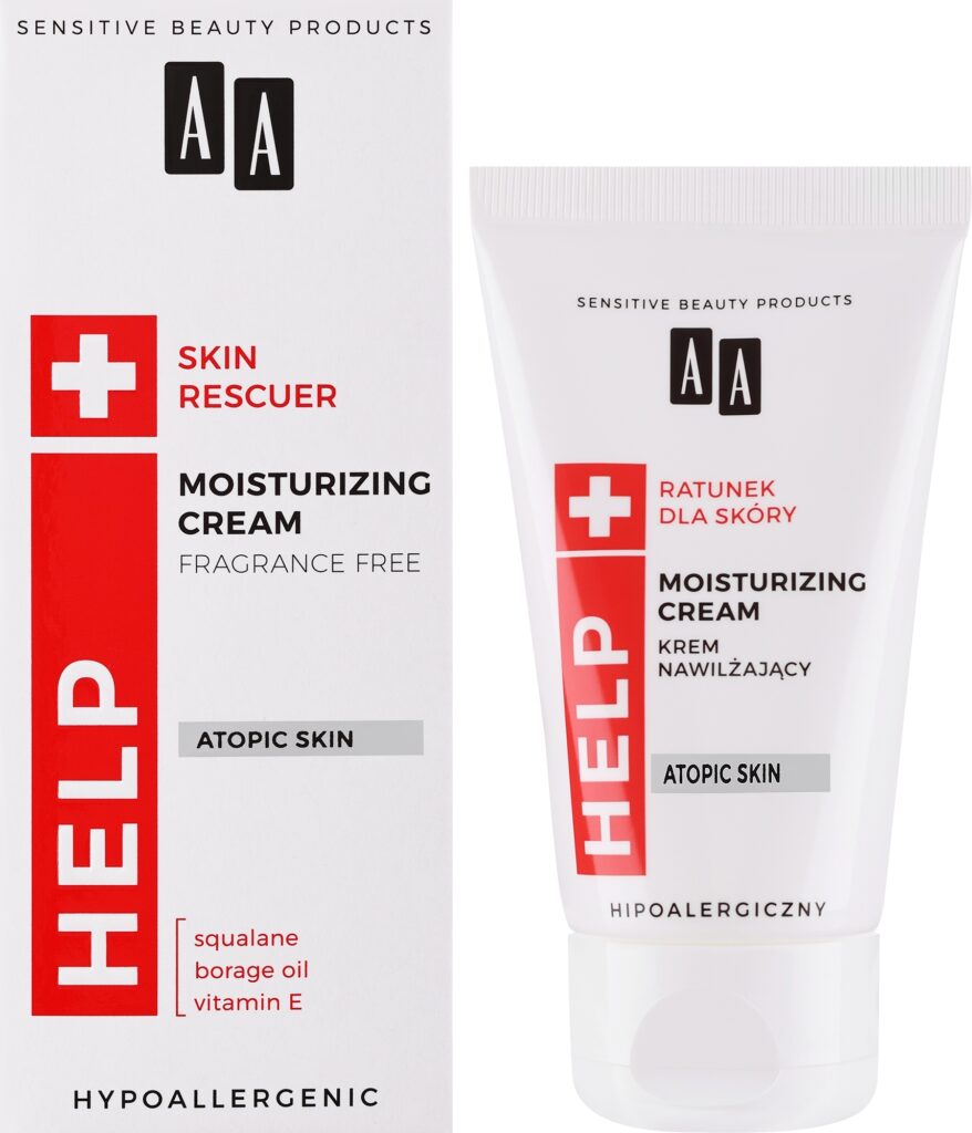 AA Help Fragrance-Free Moisturizing Cream – Intensive Soothing Hydration – 50 mL
