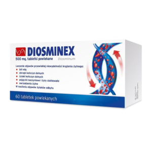 Diosminex 500 mg 60 tablets diosmin vein support