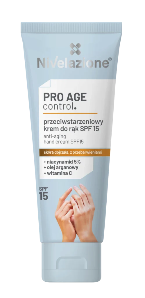 Nivelazione Pro Age Control Anti-Aging Hand Cream – SPF 15 & 5% Niacinamide – 50 mL