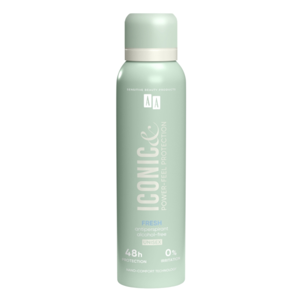 AA Iconic Fresh Antiperspirant Spray – Powerful 48H Protection