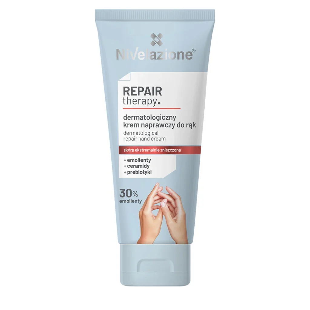 Nivelazione Dermatological Repair Hand Cream – 30% Emollients & Ceramides – 80 mL