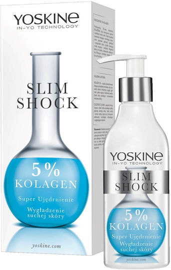 Yoskine – Slim Shock – 5% Collagen – Super Firming – Smoothing Dry Skin – 200 mL