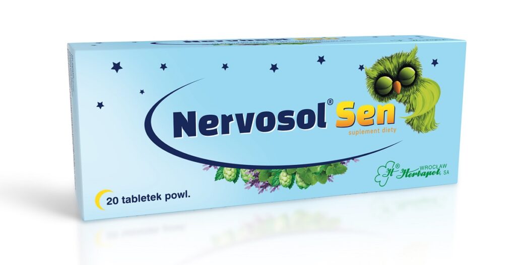 Herbapol Nervosol Sen 20 Tablets – Herbal Sleep & Relaxation Support