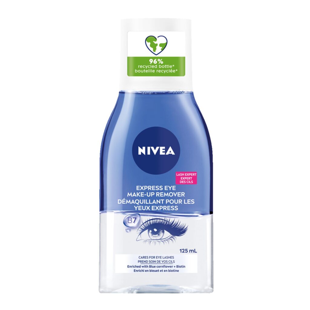 Nivea Eye Makeup Remover with Biotin and Cornflower – Gentle Care – 125 mL