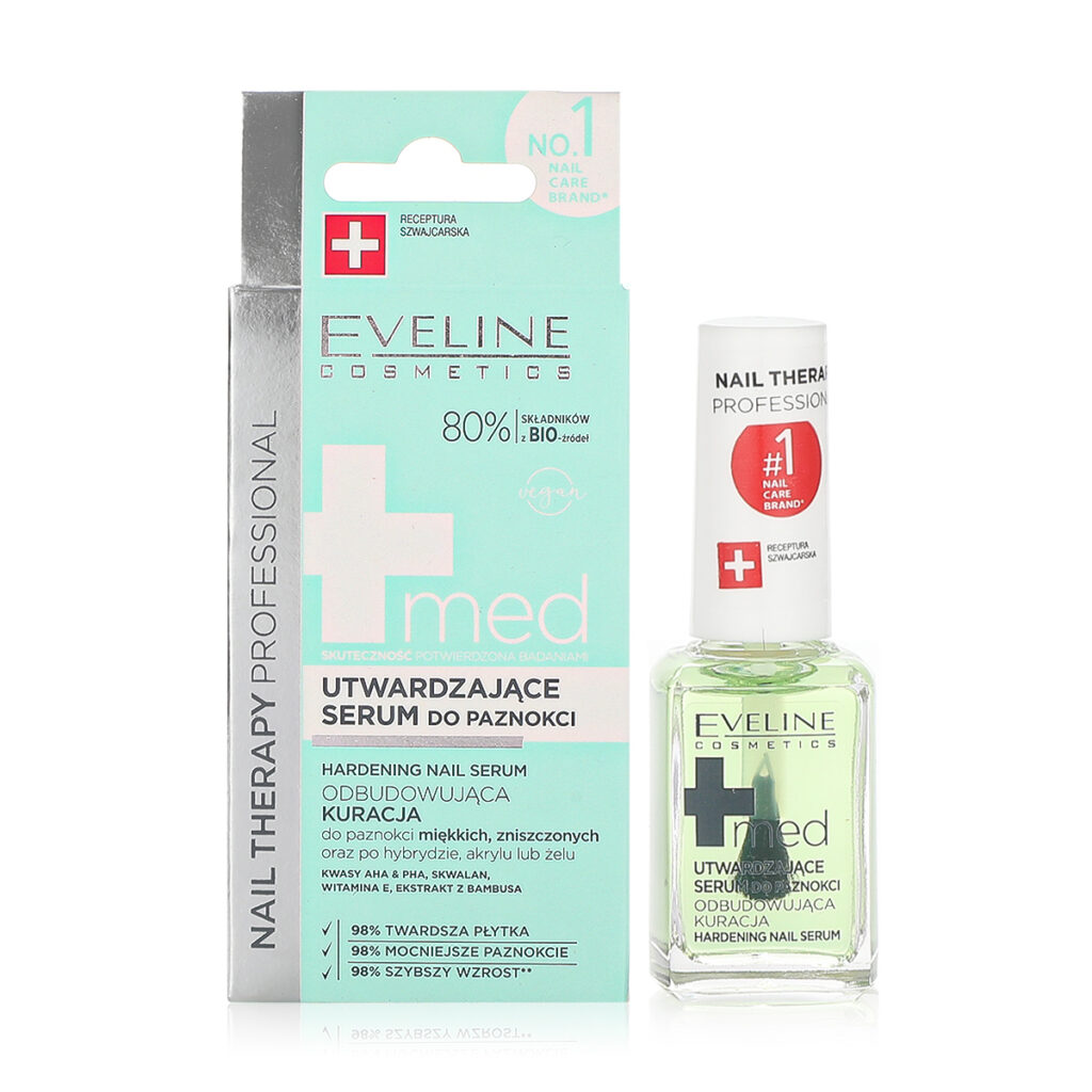 Eveline Nail Strengthening Serum 12ml – Hardening Care for Weak Nails
