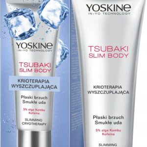 Yoskine Tsubaki Slim Body Therapy 200ml firming slimming body cream. Yoskine Tsubaki Slim Body terapia wyszczuplająca 200 ml krem ujędrniający