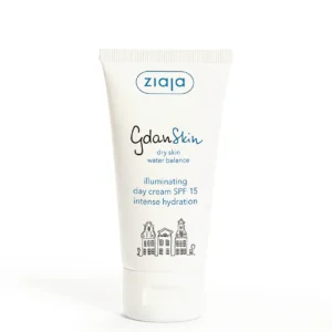 Ziaja GdanSkin Brightening Day Cream SPF 15 moisturizing face cream. Ziaja GdanSkin rozświetlający krem na dzień SPF 15
