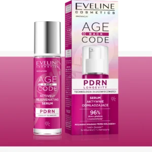 Eveline Cosmetics Age Back Code Actively Rejuvenating Serum – PDRN & Vitamin C – 30 mL