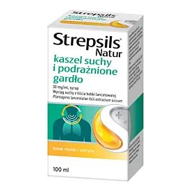Strepsils Herbal Cough Lozenges – Plantain Leaf Cough Syrup – 100 mL