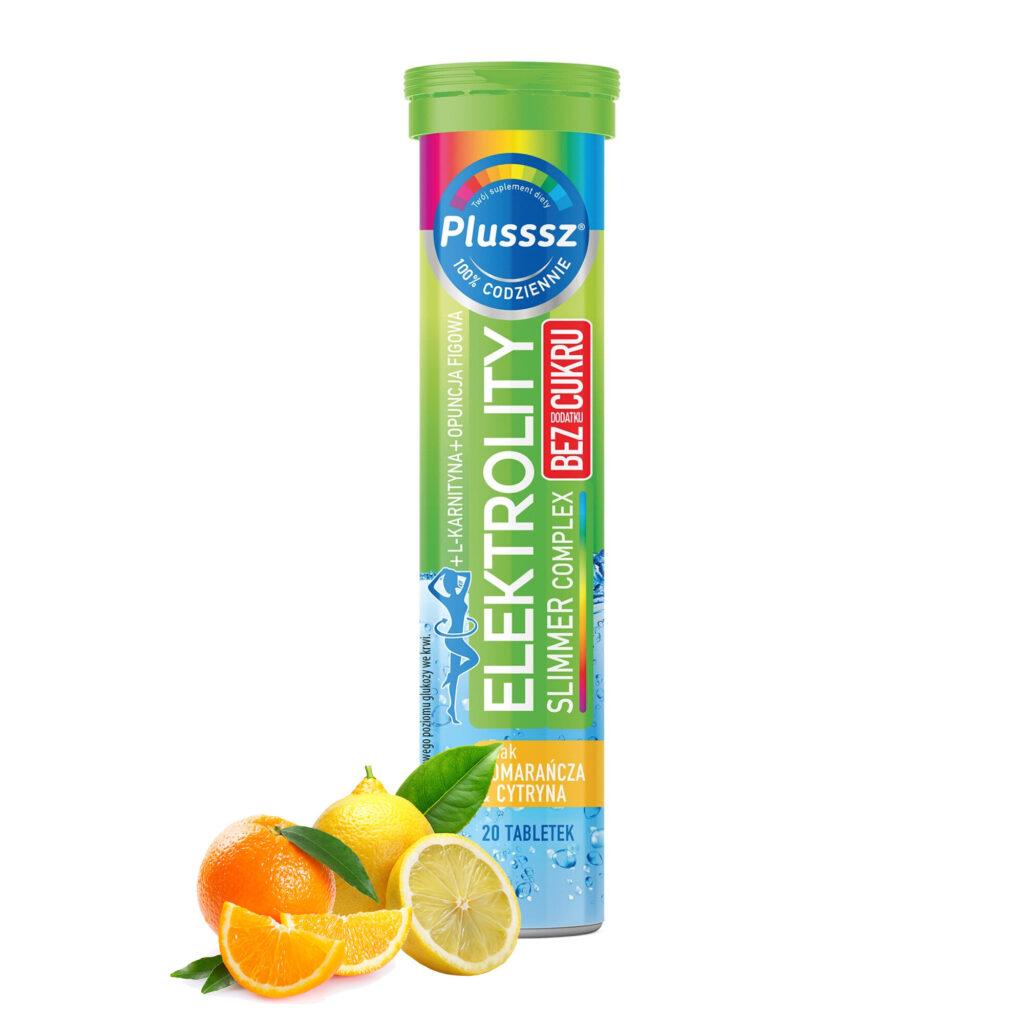 Plusssz Elektrolity Slimmer Complex – Electrolytes & L-Carnitine – 20 Tablets