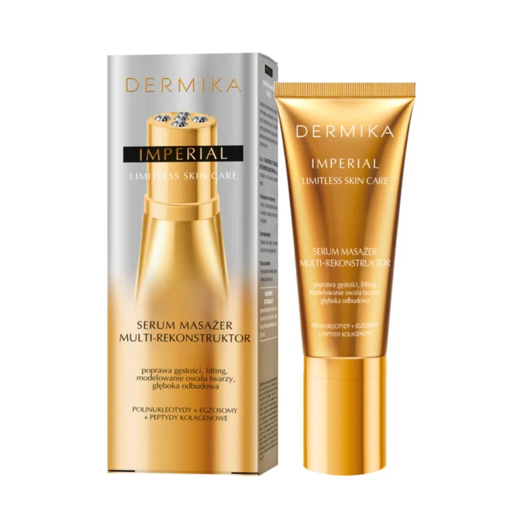 Dermika Imperial Multi-Reconstructor Serum Massager – Powerful Firming & Rejuvenating Care – 50 mL