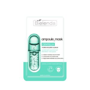 Bielenda Ampoule Mask Centella – Centella and Beta-Glucan Sheet Mask – 1 pc