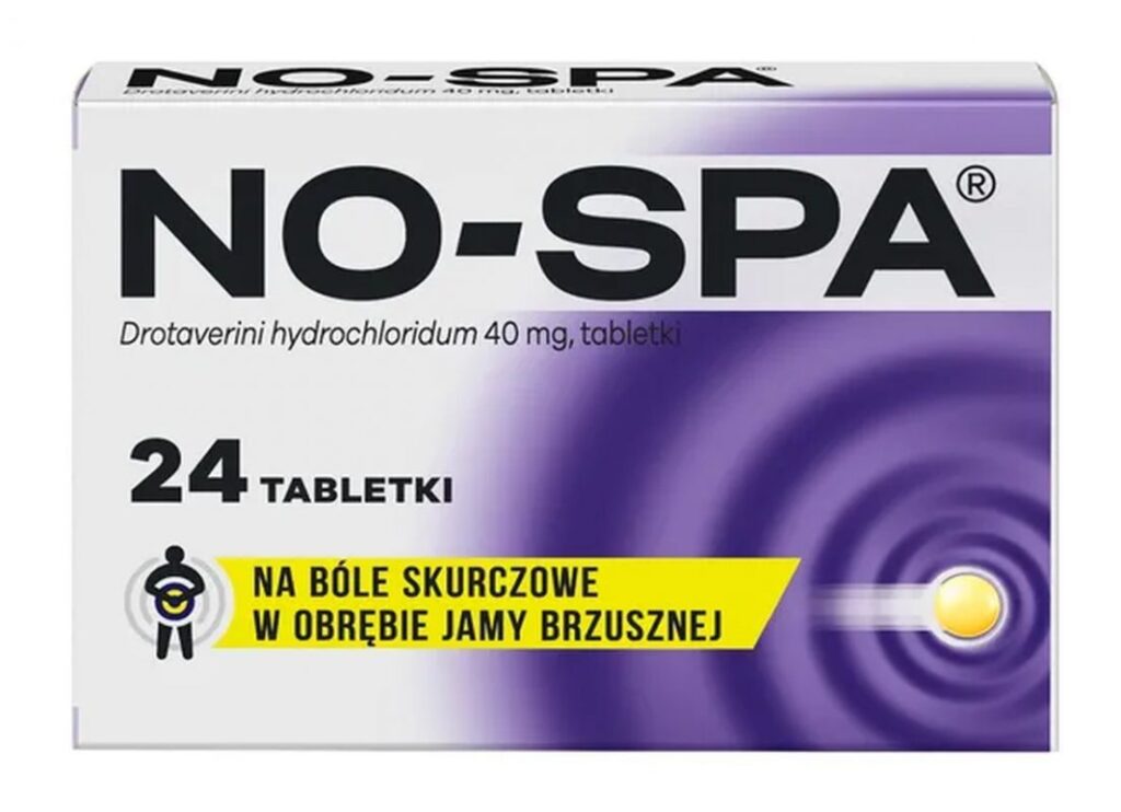No-Spa 40mg 24 Tablets – Fast-Acting Relief for Spasmodic Pain