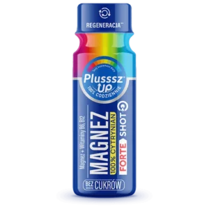 Plusssz Magnesium Forte + B-Complex Shot – 375 mg Magnesium, Vitamin B6 & B12 – 50 mL