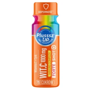 Plusssz Vitamin C Immune Complex Shot – 1000 mg Vitamin C and 15 mg Zinc – 50 mL
