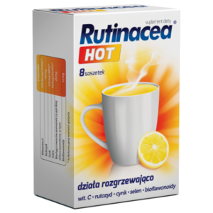 Rutinacea Hot Warming Drink – Vitamin C, Zinc & Selenium – 9 Sachets