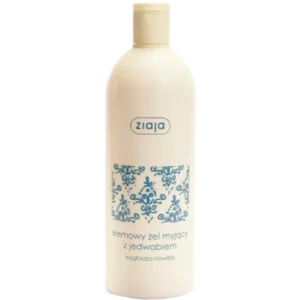 Ziaja Silk Shower Gel creamy body wash with silk proteins 500ml. Ziaja kremowy żel myjący z jedwabiem 500 ml do pielęgnacji ciała