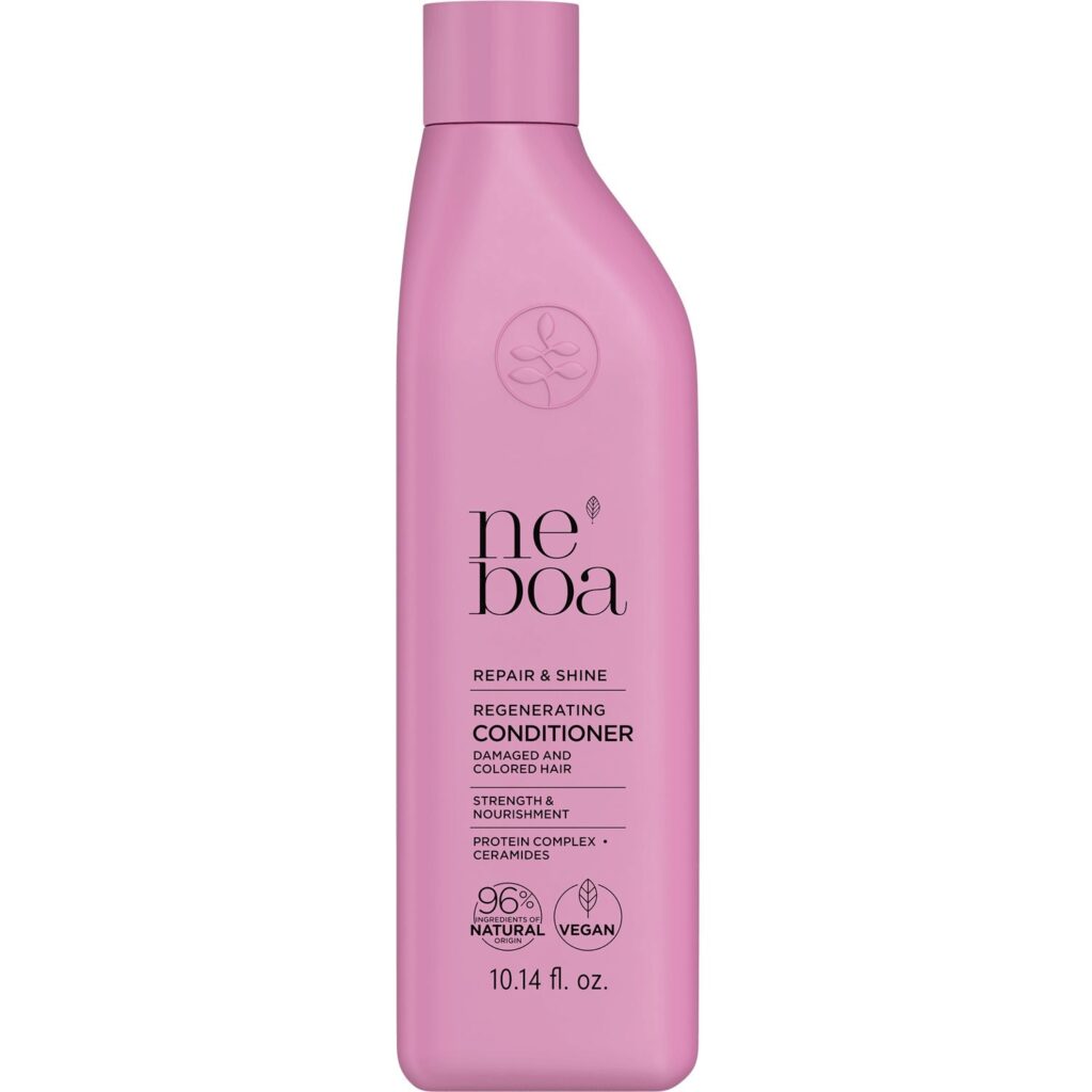Neboa Regenerating Conditioner – Repair & Shine Protein + Ceramide Hair Care - 10.14 fl oz