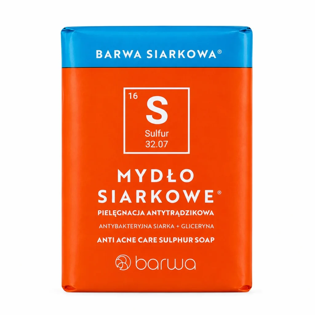 Sulfur Soap – Barwa Siarkowa Anti-Acne Cleansing Soap – 100 g