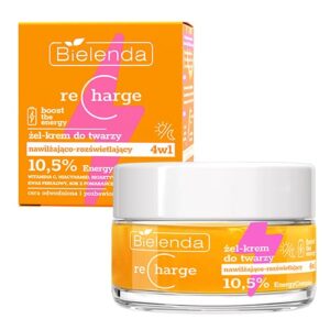Bielenda Recharge 4in1 Face Gel-Cream – Hydrating & Brightening – 50 mL