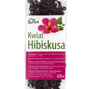 Kwiat Hibiskusa – 100% Suszone Kwiaty Hibiskusa – 50 g