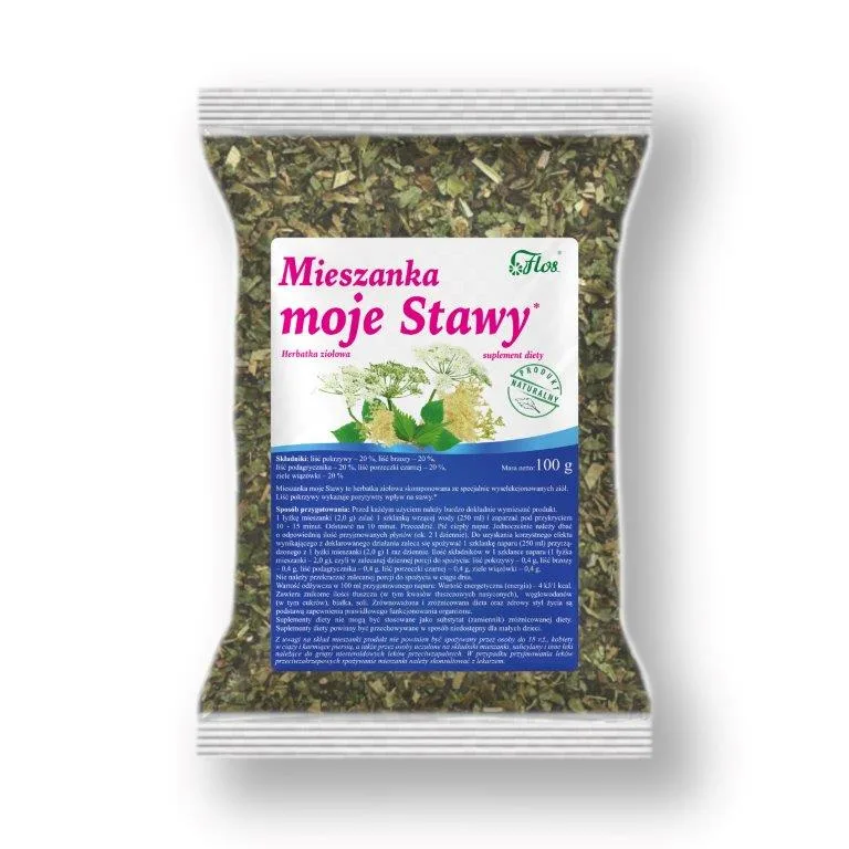 Mieszanka Moje Stawy – Naturalna i Mocna Mieszanka Ziołowa – Codzienna Pielęgnacja Stawów – 100 g