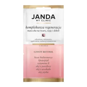 Janda Complex Regenerating Mask with Pure Retinol – Face, Neck & Décolletage – 2 Applications