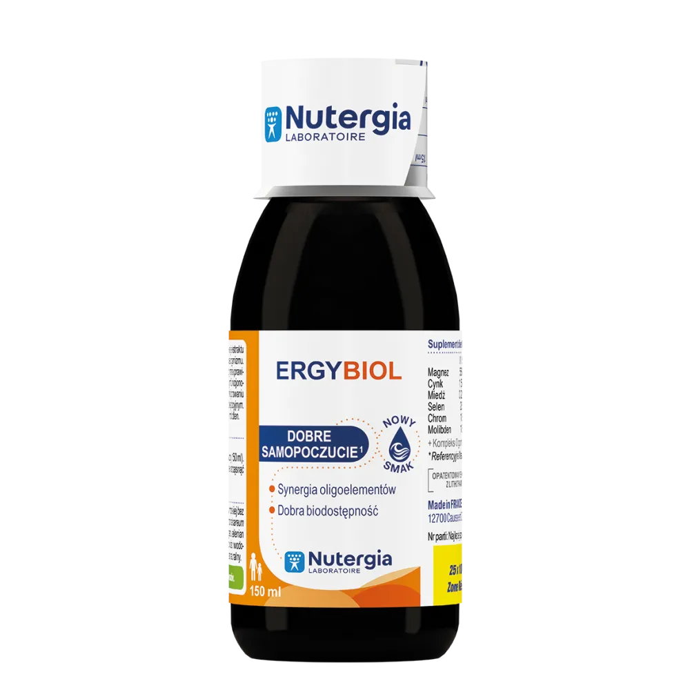 ERGYBIOL by Nutergia – Mineral & Trace Element Complex with Magnesium, Zinc & Selenium