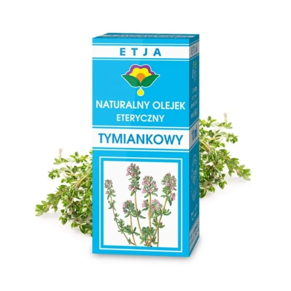 Thyme Natural Essential Oil Etja – Pure Thyme Aromatherapy & Wellness Oil – 10 mL