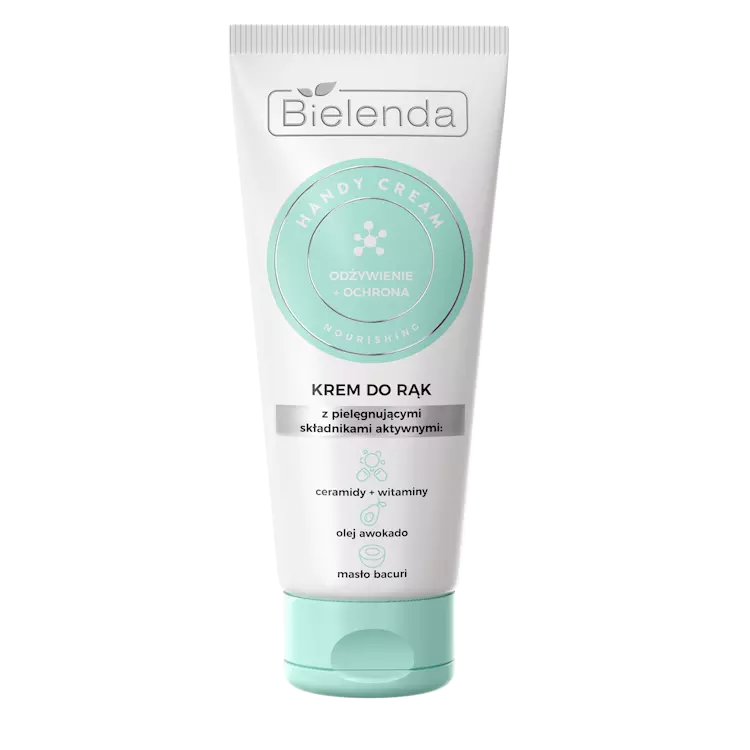 Bielenda Nourishing and Protecting Hand Cream – Ceramides, Vitamins & Avocado Oil – 50 mL