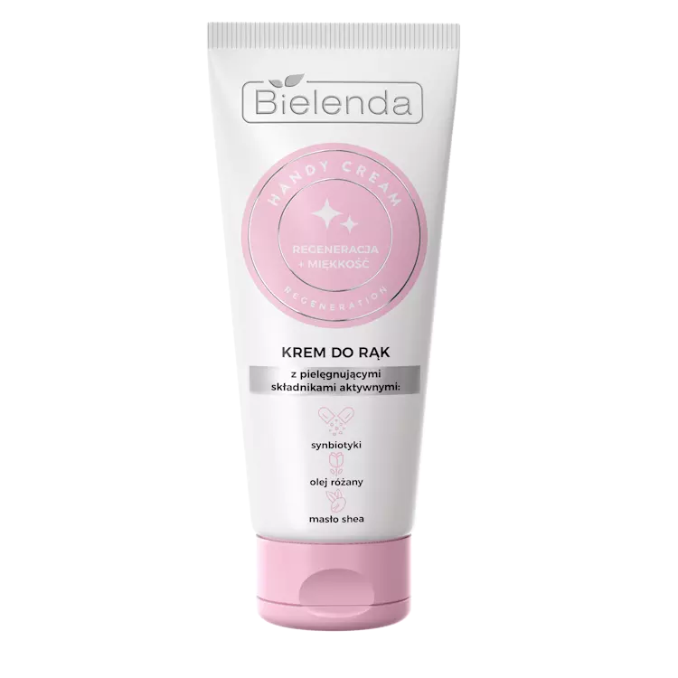 Bielenda Regenerating and Softening Hand Cream – Synbiotics, Rose Oil & Shea Butter – 50 mL